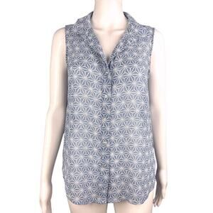 H&M Geo Blouse, NWOT, Size 2